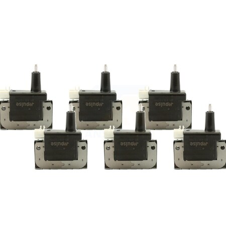 Mpulse Ignition Coil, For Honda Accord Civic CR-V Acura Integra del Sol EL, 6PK KMP-100993